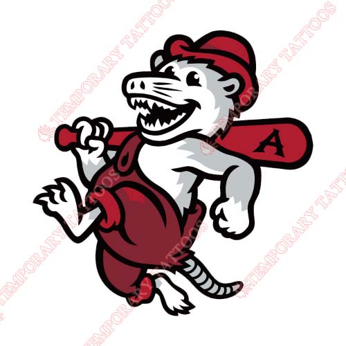 Arkansas Travelers Customize Temporary Tattoos Stickers NO.7758